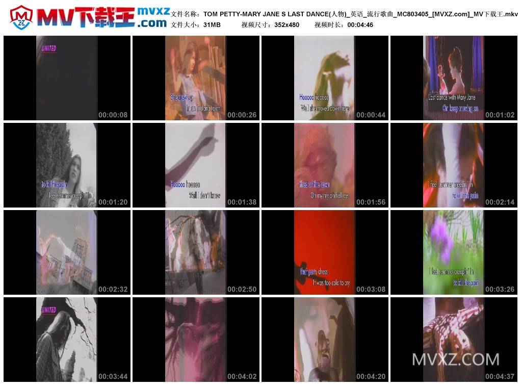 TOM PETTY-MARY JANE S LAST DANCE(人物)_英语_流行歌曲_MC803405